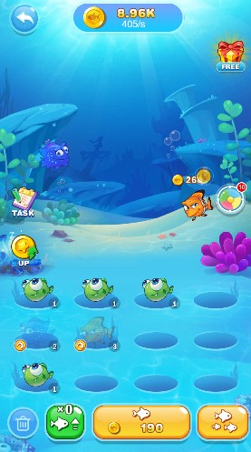 Play Fish Frenzy online, free